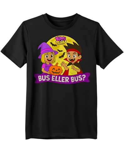 Halloween T-shirt Bus eller Bus